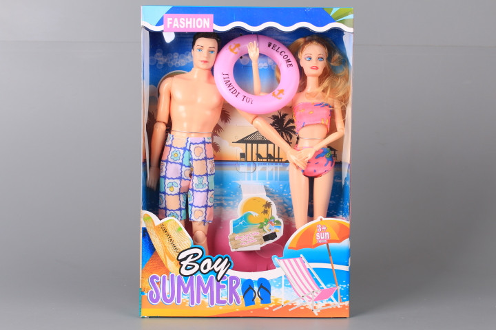 Комплект кукли на плаж