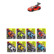 Метална кола с отварящи се врати (1:64) - PULL BACK