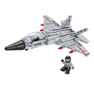 Конструктор Самолет изтребител - 389 елемента