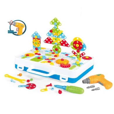 Конструктор - 3D мозайка с винтоверт