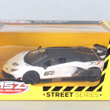 Метална кола LAMBORGHINI AVENTADOR SVJ 1:24