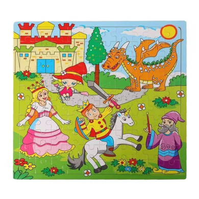 Дървен пъзел - 100 елемента