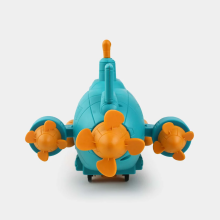 Подводница със зъбчатки, музика и светлина