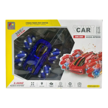 Кола Каскадьор с дистанционно за ръка и радиоуправление