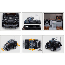 Конструктор Брониран джип с радиоконтрол