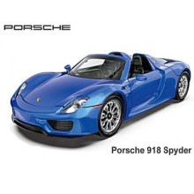 Метална кола PORSCHE 918 SPYDER - 1:24