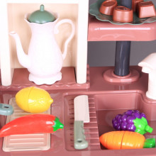 Кухня с мивка, пара, аспиратор и яйцеварка - 93 см.