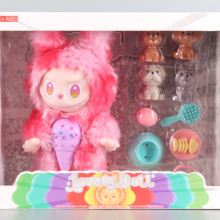 Плюшена кукла с аксесоари - музика и светлина