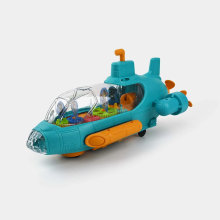 Подводница със зъбчатки, музика и светлина