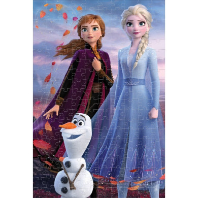 Пъзел лентикулярен 3D FROZEN - 200 елемента