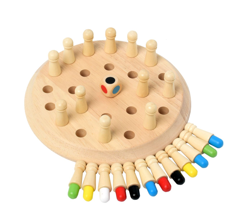 Дървен мемори шах