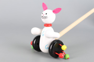 Дървена буталка животинка