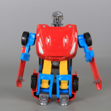 Трансформер кола-робот метален