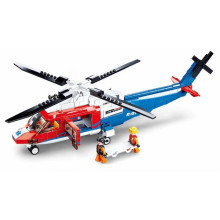 Конструктор Спасителен хеликоптер - 402 елемента