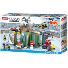 Конструктор Зимна спасителна база 