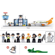 Конструктор Летище и самолет - 678 елемента