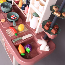 Кухня с мивка, пара, аспиратор и яйцеварка - 93 см.