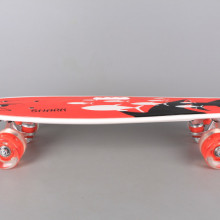 Скейтборд със светещи колела - 55 см 