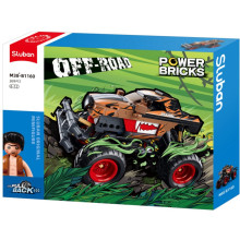 Конструктор Джип всъдеход - PULL BACK