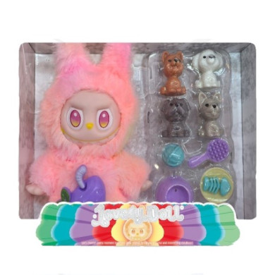 Плюшена кукла с аксесоари - музика и светлина