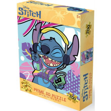 Пъзел лентикулярен 3D STITCH - 200 елемента