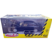 Метална кола MERCEDES - BENZ S 600 с отварящи се врати - PULL BACK - (1:32)