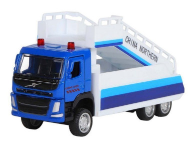 Метален камион VOLVO със стълба за самолет - 1:72