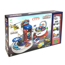 Въртящ се паркинг с метални машини - CITY