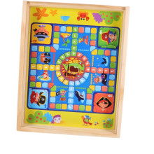 Дървена настолна игра - 7 в 1