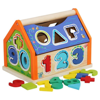 Дървена къща сортер