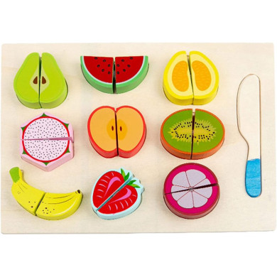 Дървен комплект Хранителни продукти за рязане