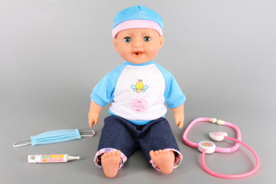 Бебе с болно зъбче