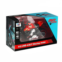 Метален мотор със звук и светлина (1:12) - PULL BACK