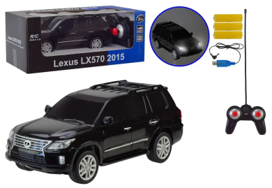 Радиоуправляема кола LEXUS LX570 със зареждащи се батерии - 1:24