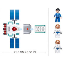 Конструктор Космически кораб - 292 елемента
