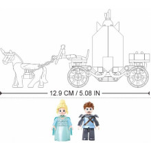 Конструктор Приказна каляска - 191 елемента