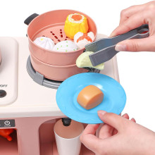 Печка с посуда и продукти