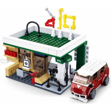 Конструктор Бензиностанция с микробус