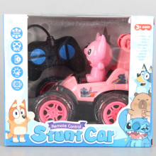 Радиоуправляема кола Каскадьор с герой и зареждаща се батерия