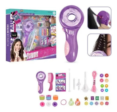 Комплект за плетене на коса