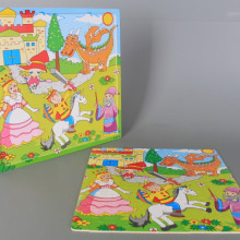 Дървен пъзел - 100 елемента