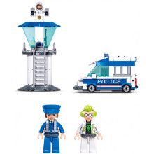 Конструктор Полицейски микробус с охранителна кула
