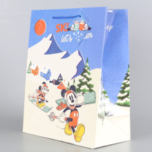 Подаръчна коледна торбичка - 26 * 13 * 32 см