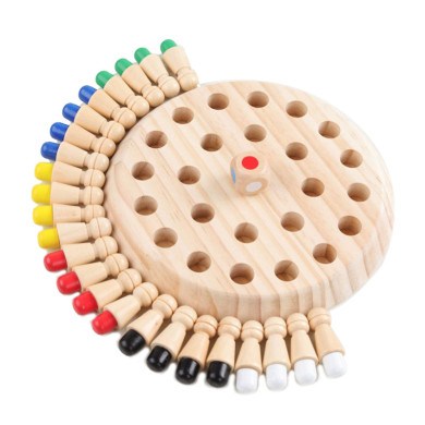 Дървен мемори шах