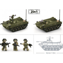 Конструктор Бронетранспортьор BMD 2S - 2 в 1